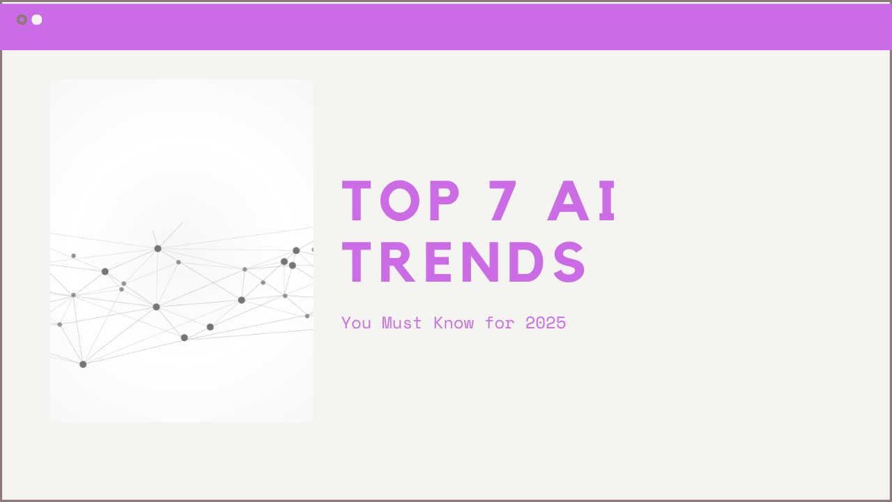 Top 7 Data Science and AI Trends in 2025 You Can’t Afford to Ignore